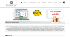 Desktop Screenshot of greencrestrx.com